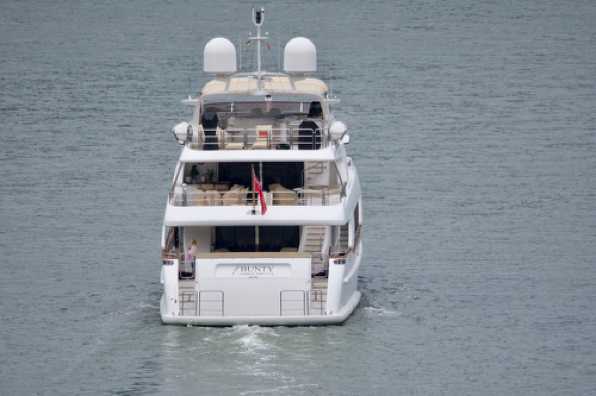 26 June 2020 - 16-05-37
Built in Livorno, Italy by Benetti, Bunty was originally launched in 2009.
-------------------------------------------
Superyacht Bunty departs from Dartmouth